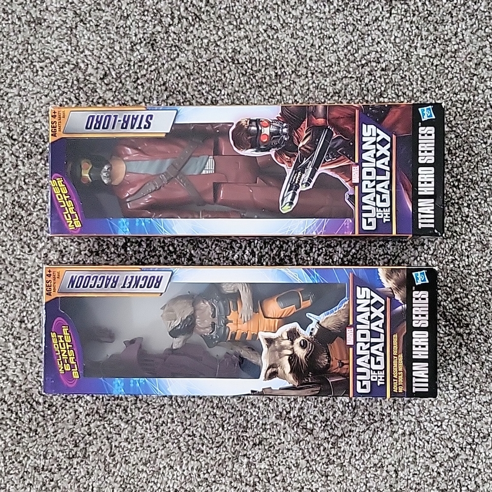 2013 Gaurdians of the Galaxy Hasbro (Set of 2)